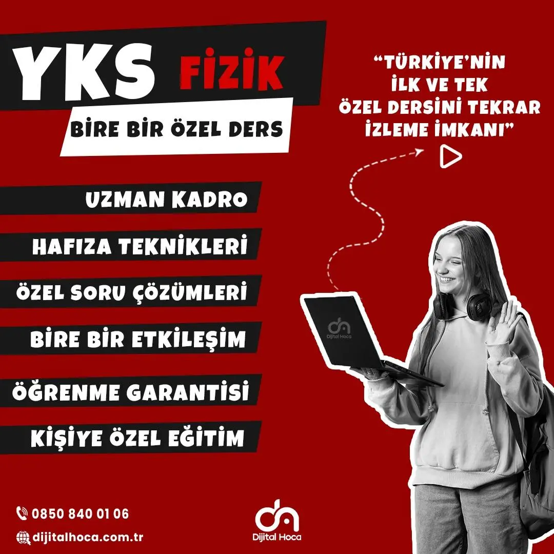 YKS FİZİK ÖZEL DERS