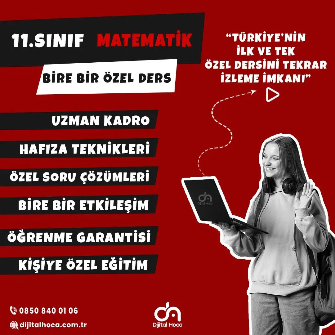 11. SINIF MATEMATİK ÖZEL DERS