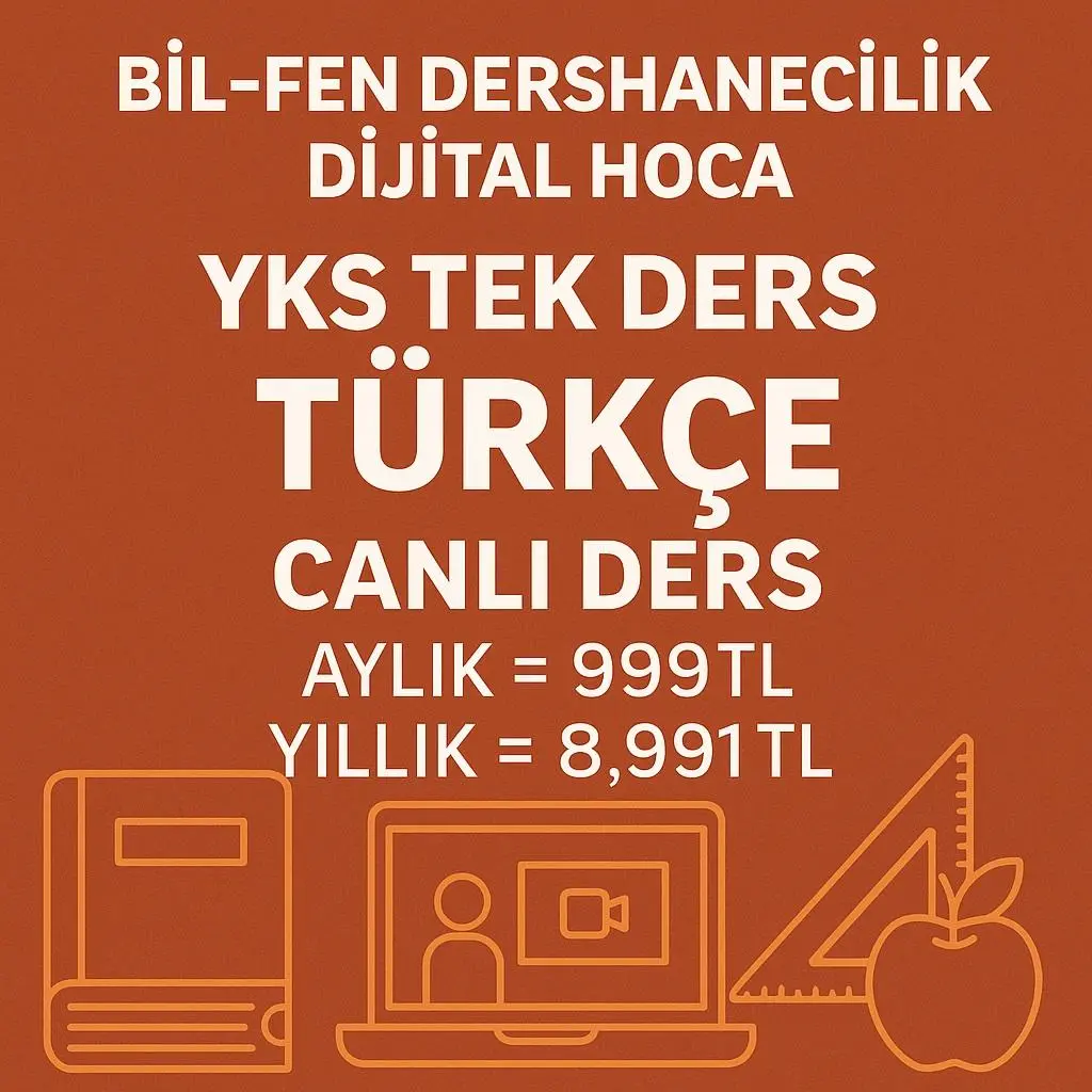 YKS TÜRKÇE CANLI DERS