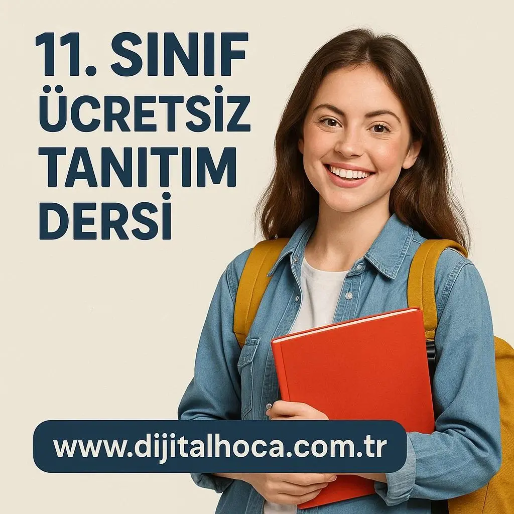 11. Sınıf Ücretsiz Tanıtım Dersi