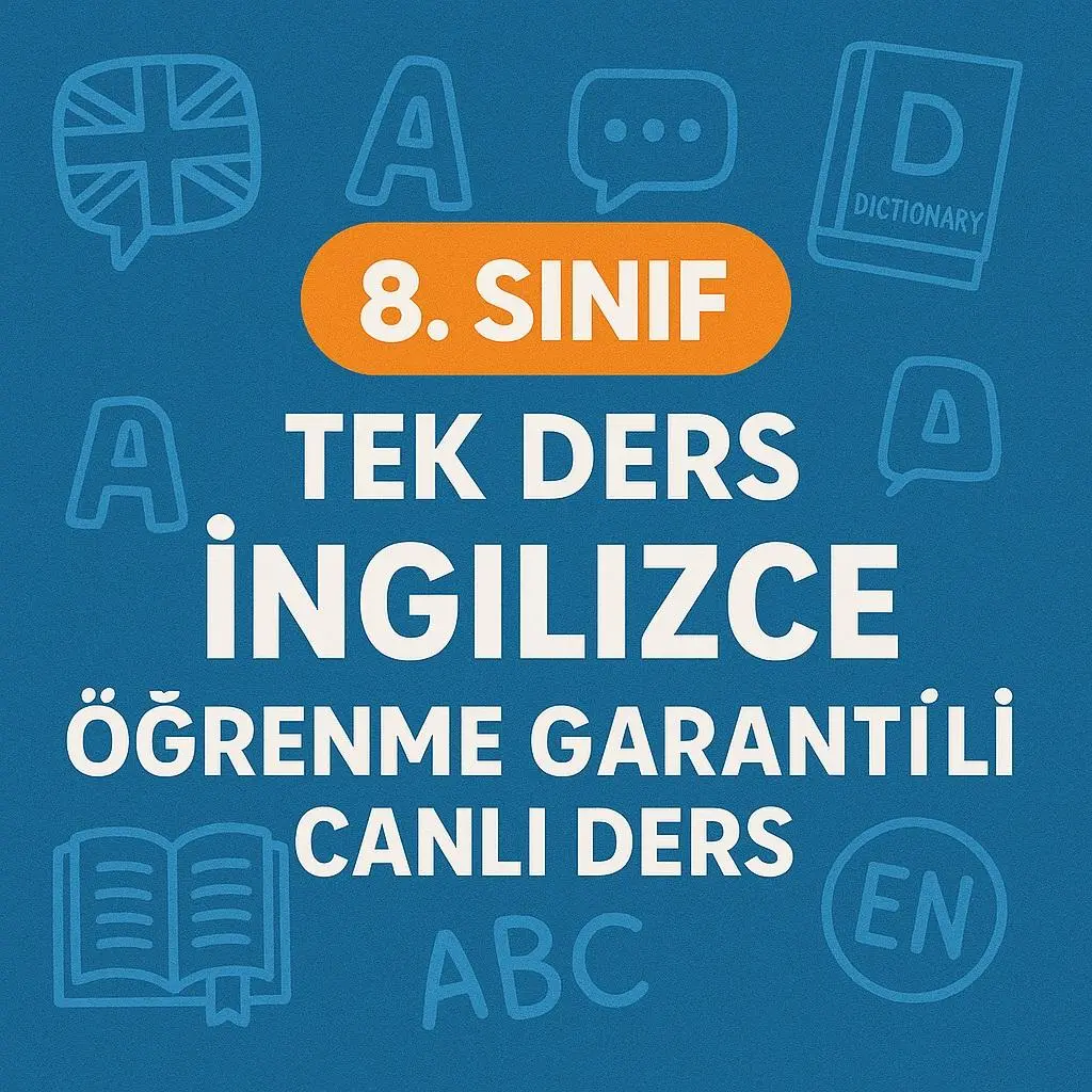 LGS İNGİLİZCE  AYLIK DERS PAKETİ 