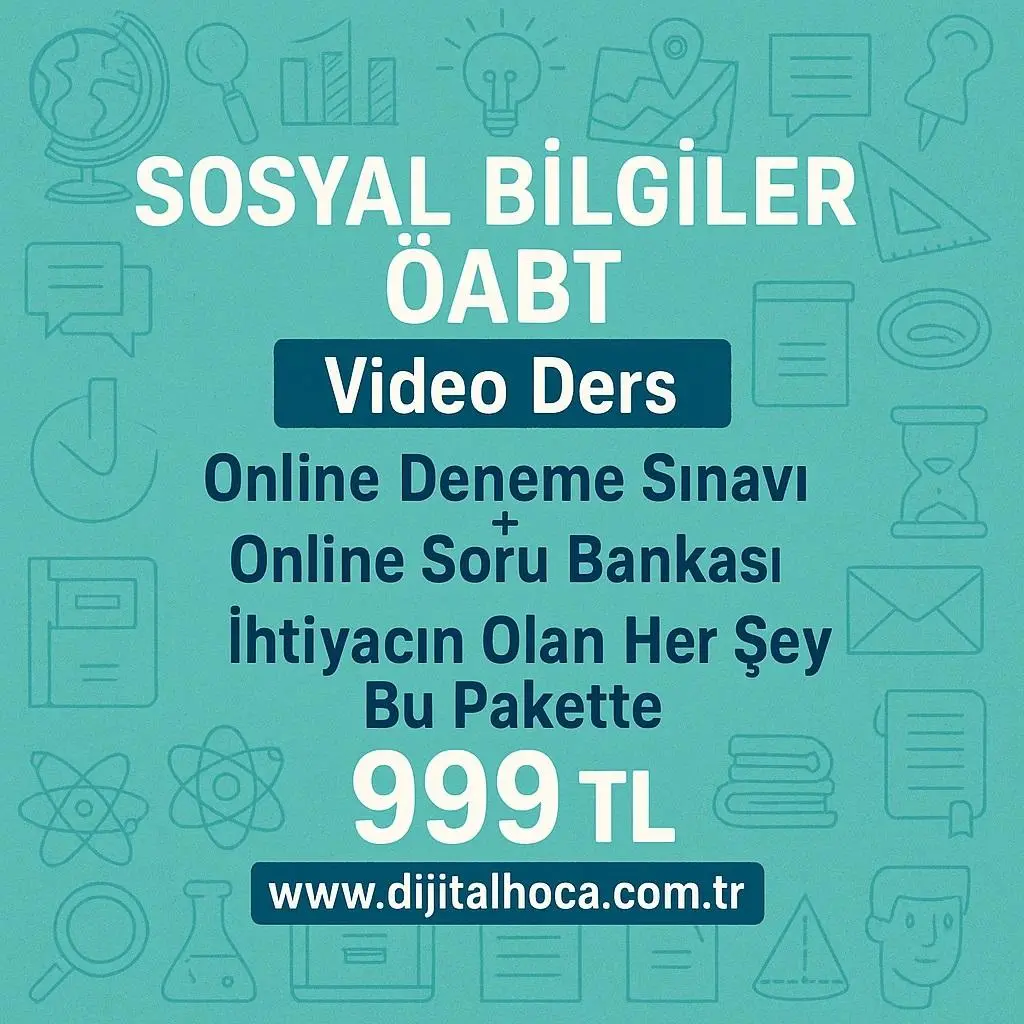 SOSYAL BİLGİLER &Ouml;ABT + MEB - AGS VİDEO DERS