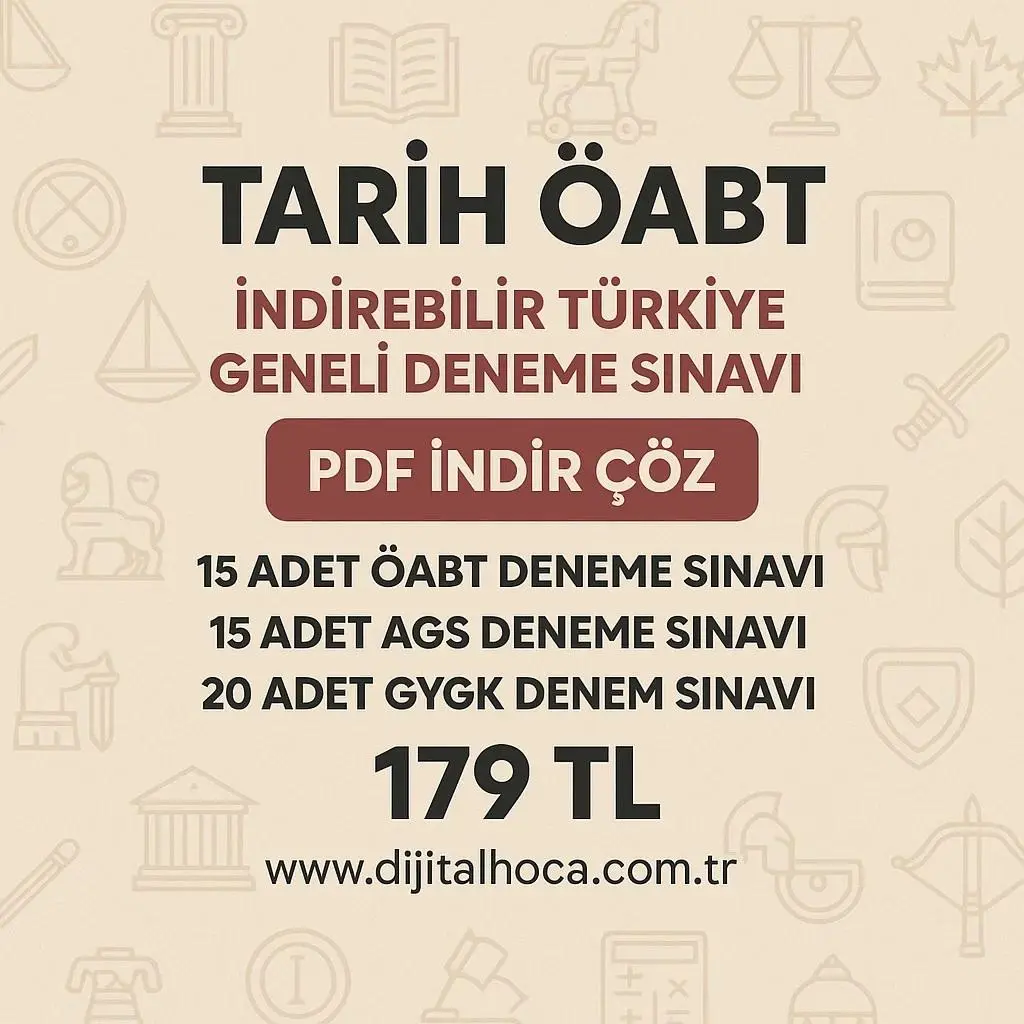TARİH &Ouml;ABT DENEME KULUB&Uuml;