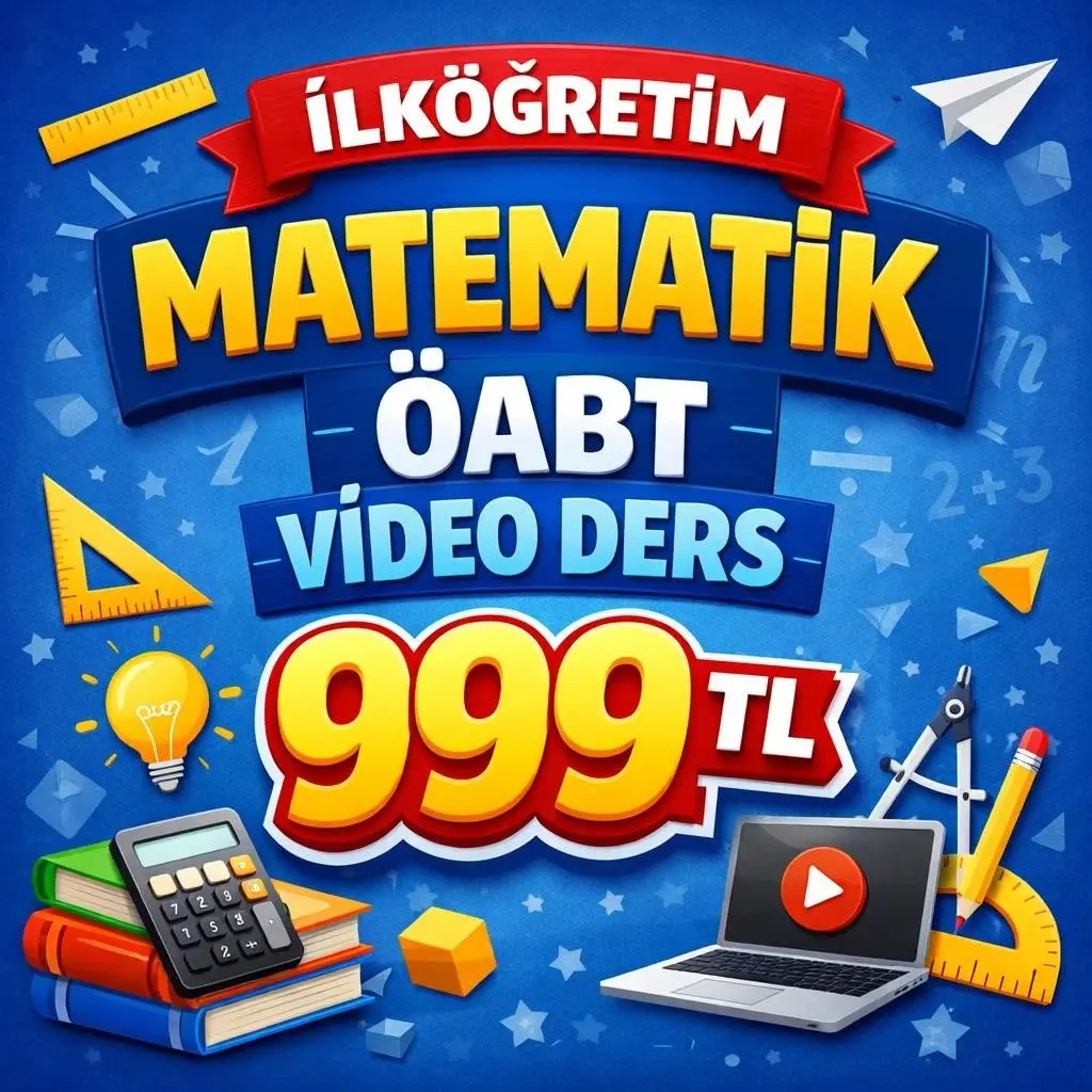 LK&Ouml;ĞRETİM MATEMATİK &Ouml;ABT  VİDEO DERS 