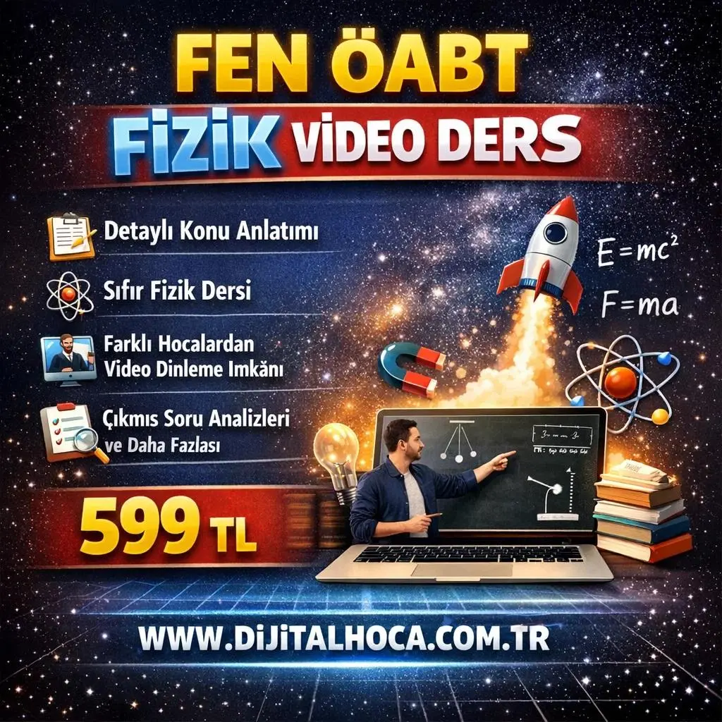 FEN &Ouml;ABT FİZİK VİDEO DERS