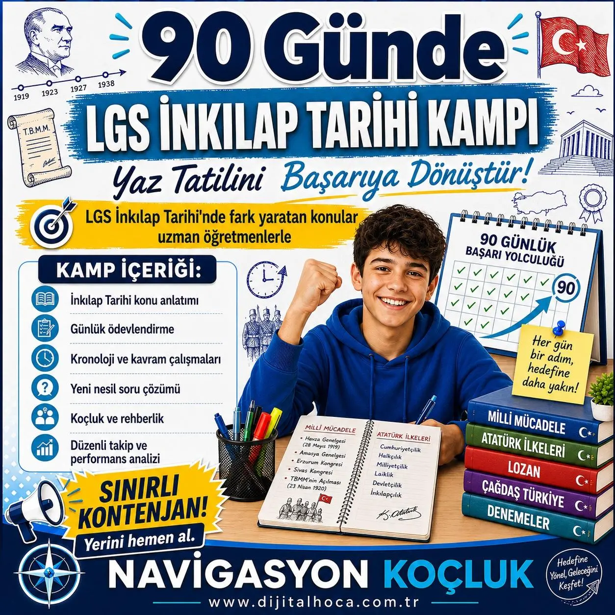 LGS İNKILAP TARİHİ YAZ KAMPI