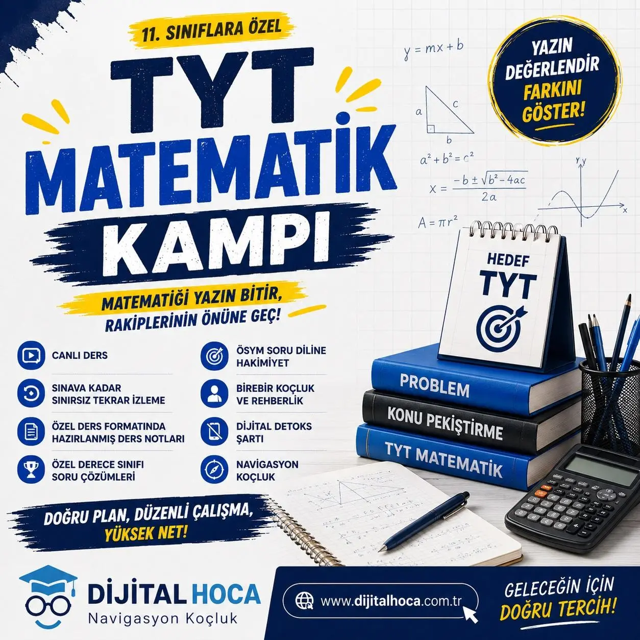 TYT MATEMATİK YAZ  KAMPI