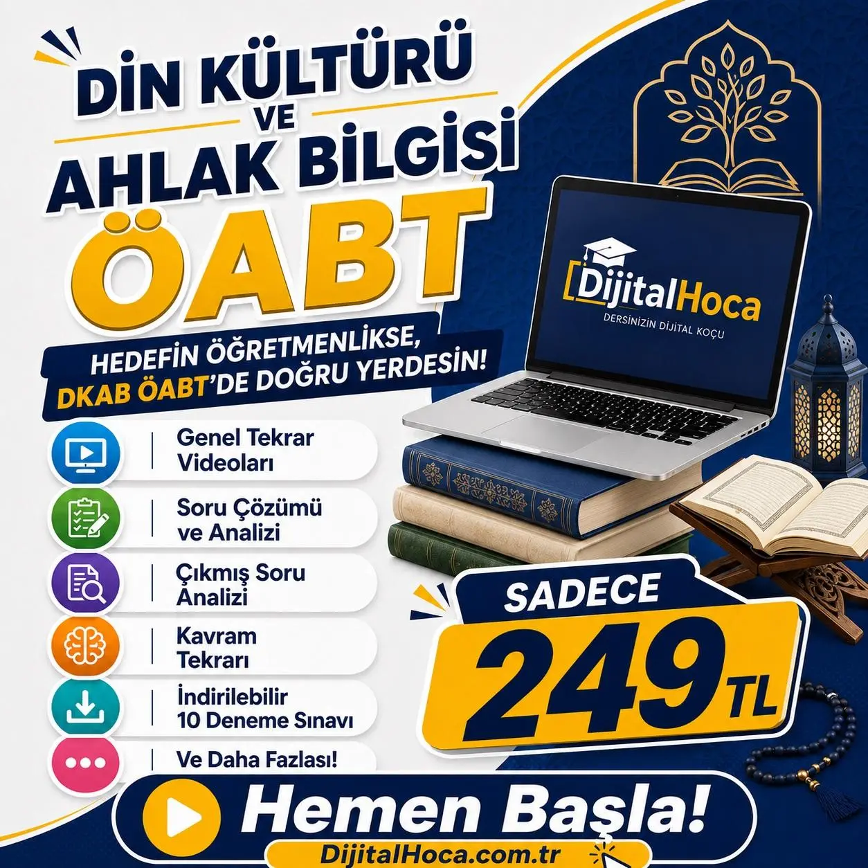 14 G&Uuml;NDE DİN K&Uuml;LT&Uuml;R&Uuml; VE AHLAK BİLGİSİ  GENEL TEKRAR &Ouml;ABT VİDEO DERS
