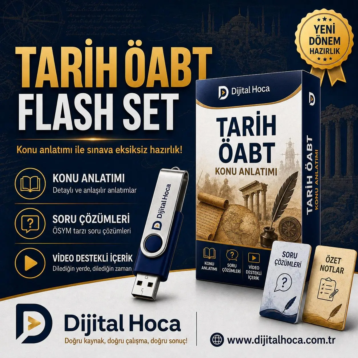 TARİH &Ouml;ABT FLASH SET