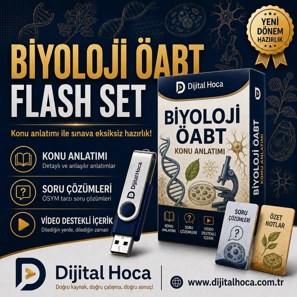 BİYOLOJİ &Ouml;ABT FLASH SET