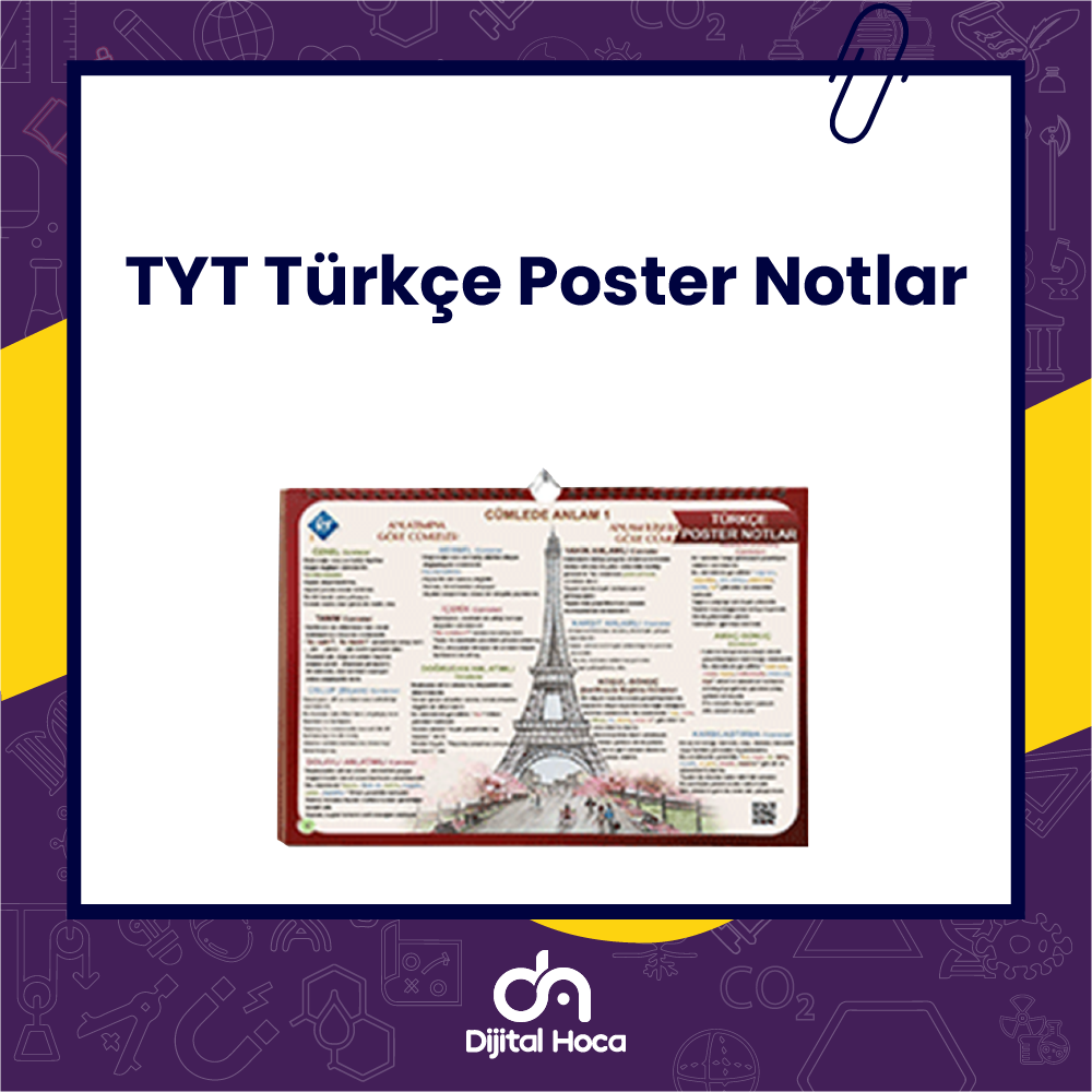 TYT Türkçe Poster Notlar — Dijital Hoca